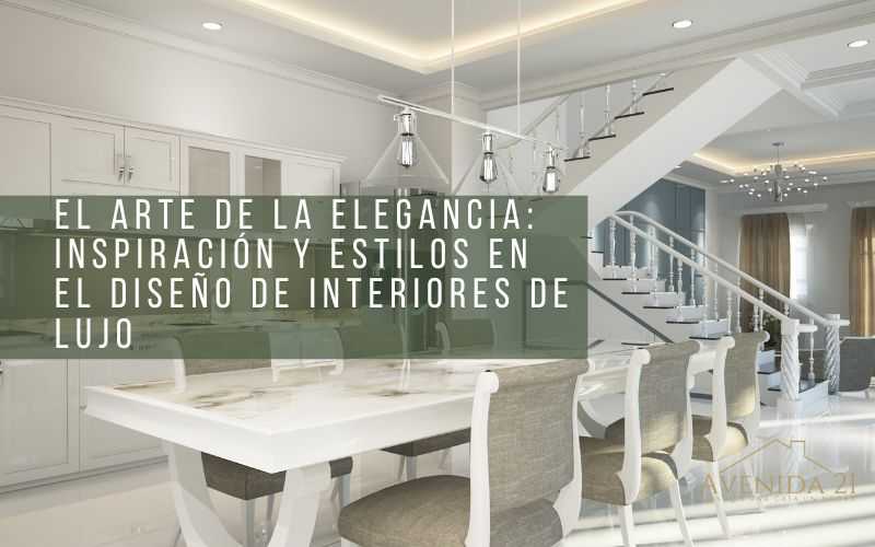 diseño de interiores de lujo