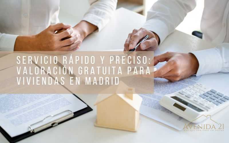 valoración gratuita viviendas madrid