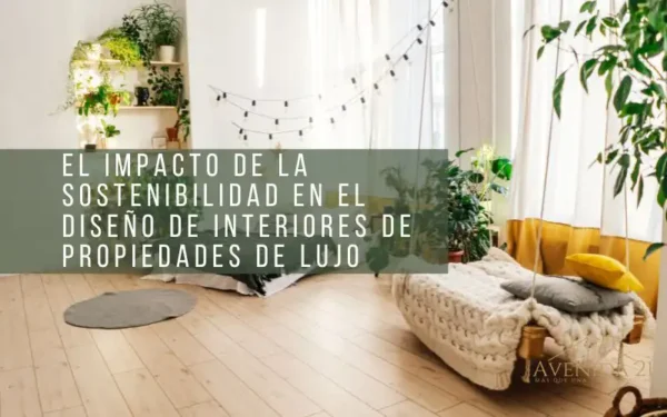 sostenibilidad diseño de interiores