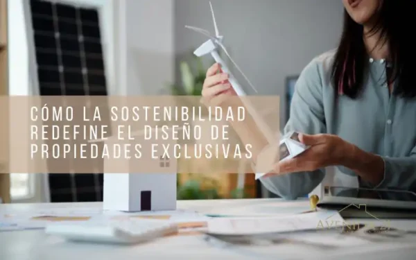sostenibilidad diseño propiedades exclusivas
