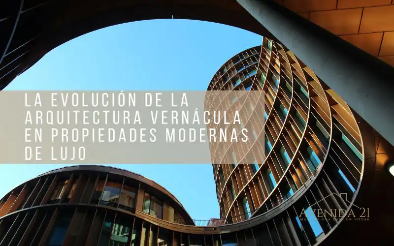 propiedades modernas de lujo